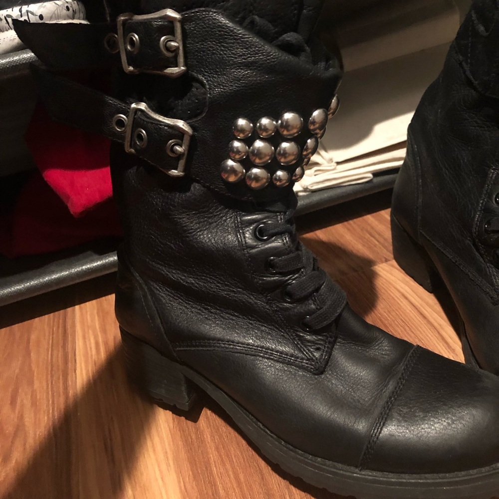 Aldo Combat Boots-Worn Once
